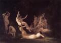 El Ninfeo William Adolphe Bouguereau desnudo